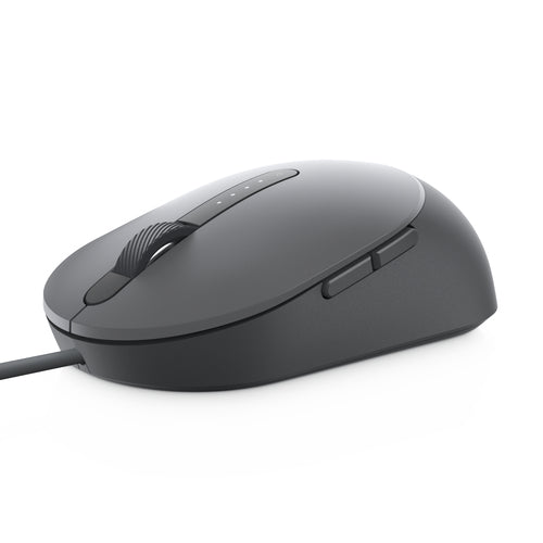 Souris filaire Dell Pro MS3220, laser 3200 DPI, gris titane