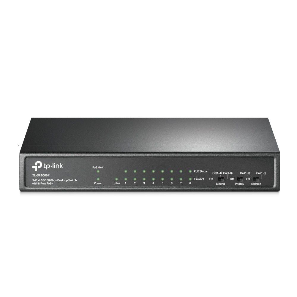 TP-Link TL-SF1009P commutateur réseau Non-géré Fast Ethernet (10/100)