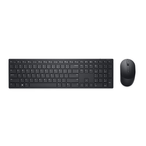 Dell KM5221W Wireless Keyboard and Mouse Combo, Black, French