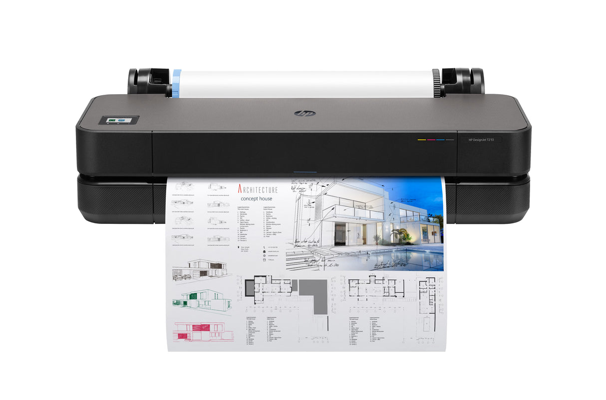 HP Printer HP DesignJet T210 24-inch - inkjet, color, A4