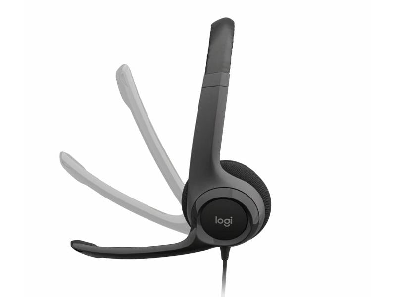 Casque stéréo Logitech H390 ‑ USB avec micro antibruit confort rembourré