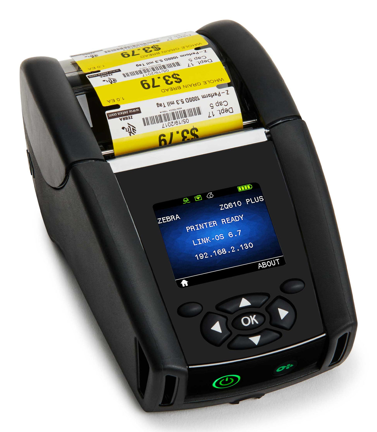 Zebra ZQ610 Plus imprimante pour étiquettes Thermique directe 203 x 203 DPI 115 mm/sec
