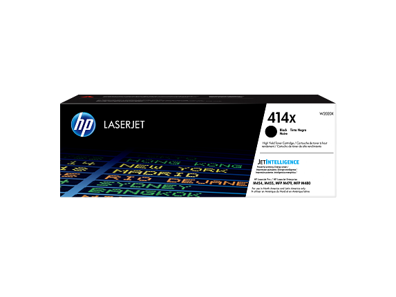 HP 414X Toner noir LaserJet authentique grande capacité