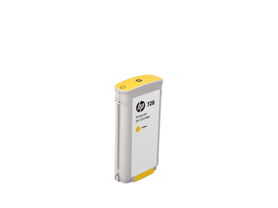 HP 728 cartouche d'encre DesignJet jaune 130 ml