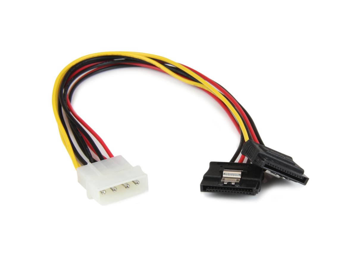 StarTech LP4 to 2x SATA Power Y Cable