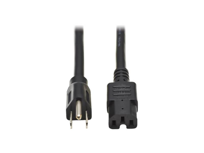 Tripp Lite Power Cable - NEMA 5-15P to C15, 8 ft.