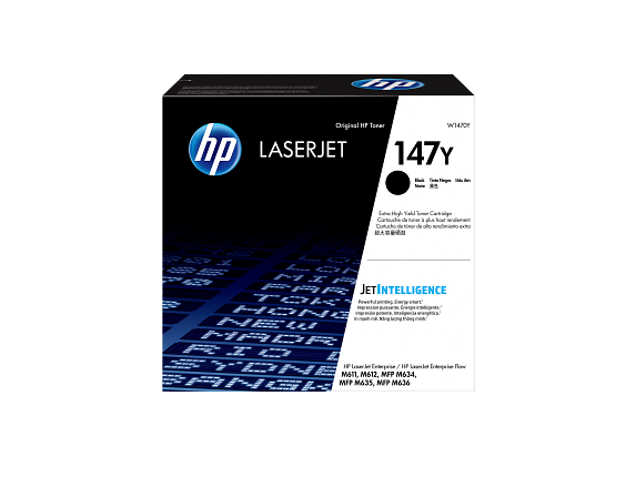 HP Toner noir extra grande capacité LaserJet authentique 147Y