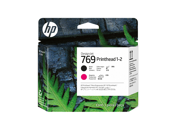 HP 769 Tête d'impression Noir/Magenta 1-2 DesignJet