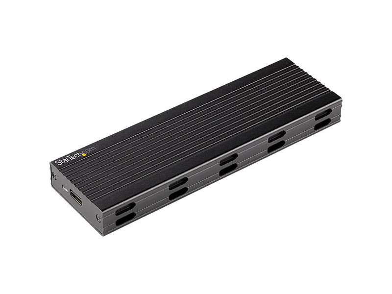 StarTech External SSD Enclosure - M.2 NVMe/SATA AHCI, USB 3.1 Type-C, Portable