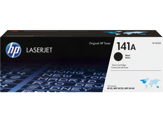 HP Cartouche de toner noir LaserJet authentique 141A