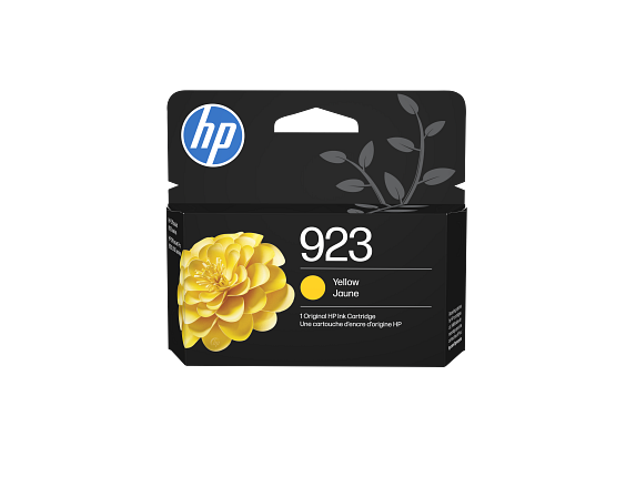 HP 923 Cartouche Encre Originale Yellow
