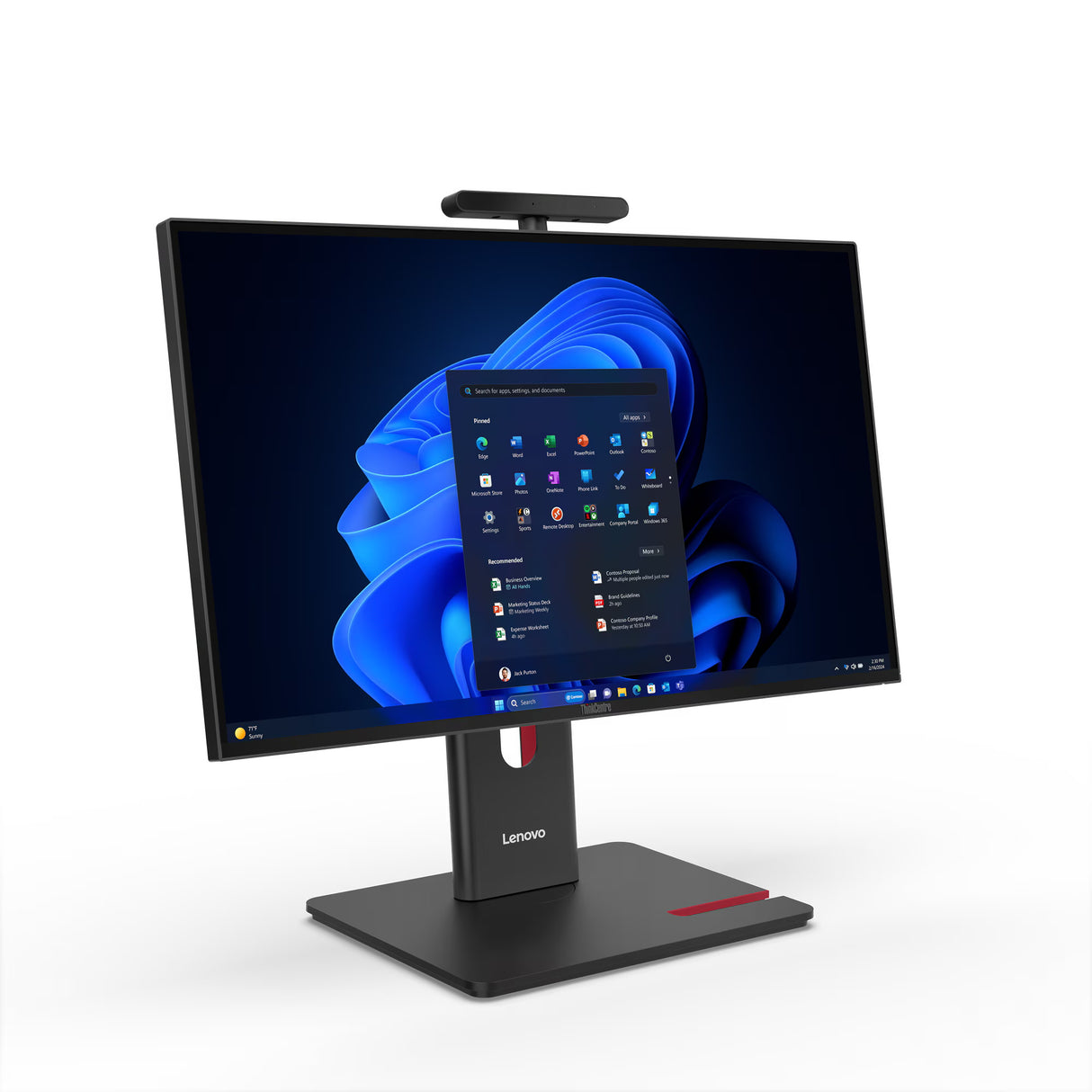 Tout-en-un Lenovo M90a G6 - Ultra 5 16 Go SSD 512 Go 23,8 po avec clavier FR-CA