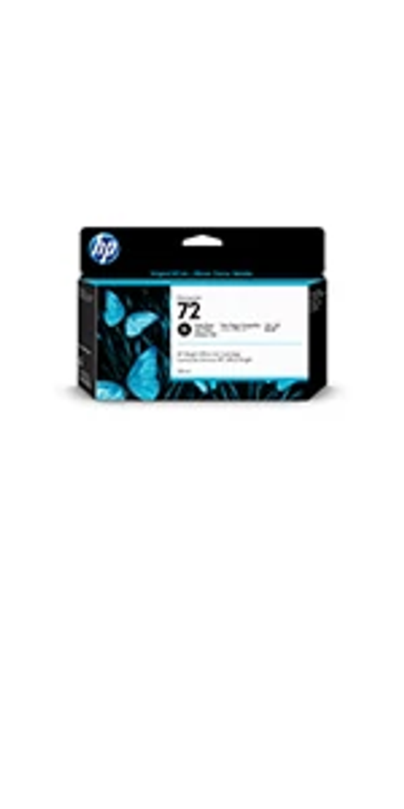 HP 72 cartouche d'encre DesignJet noir photo, 130 ml