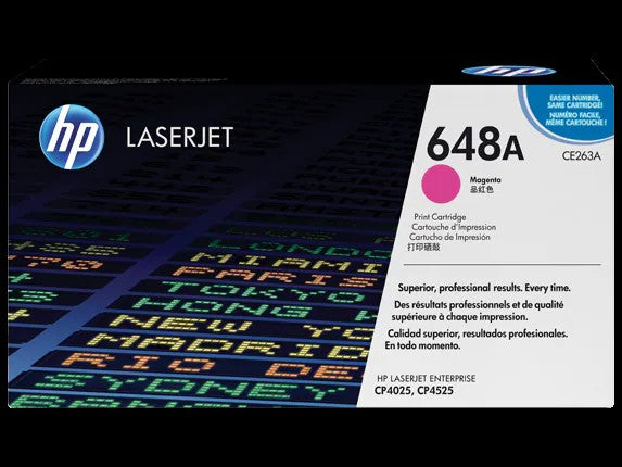 HP 648A toner LaserJet magenta authentique