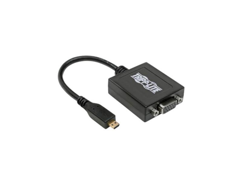 Tripp Lite Micro HDMI to VGA + Audio Adapter, Smartphones/Tablets