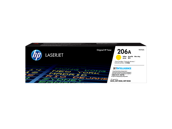 HP Toner jaune LaserJet 206A authentique