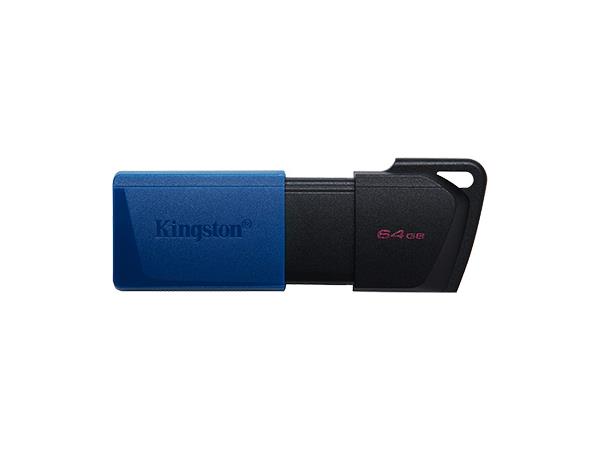 Kingston DataTraveler Exodia M - 64GB USB 3.2 Gen 1 Flash Drive, Black/Blue