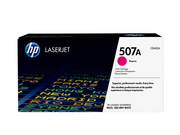 HP 507A toner LaserJet magenta authentique
