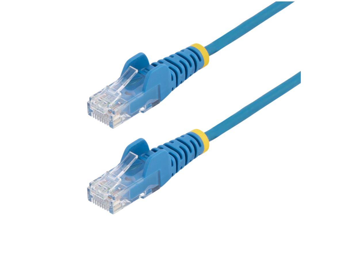StarTech ‑ 20 ft Slim Cat6 LSZH Network Cable, Blue, 100W PoE