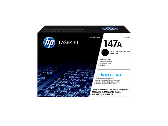HP LaserJet Cartouche de toner noir 147A authentique