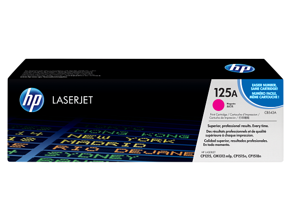 HP 125A toner LaserJet magenta authentique