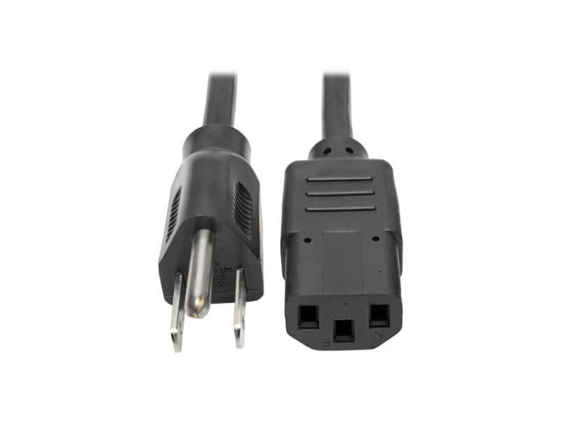 Tripp Lite Power Cable - NEMA 5-15P to C13, 10A, 18 AWG, 25 ft.