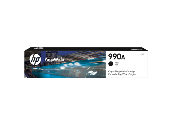 HP Cartouche d’encre noir PageWide 990A authentique