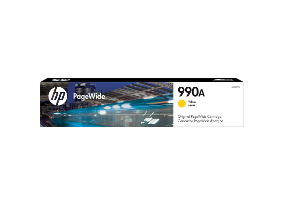 HP Cartouche d’encre jaune PageWide 990A authentique