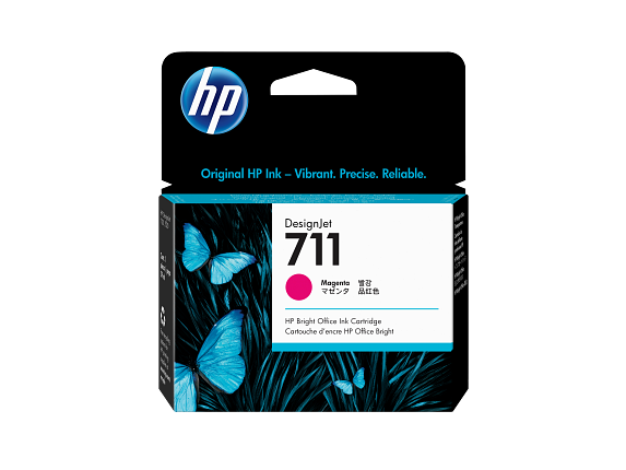 HP 711 cartouche d'encre DesignJet magenta, 29 ml