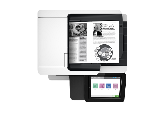HP LaserJet Enterprise M528dn Sans fil Multifunction N&B Imprimante, Copieur, Scanner; Recto verso