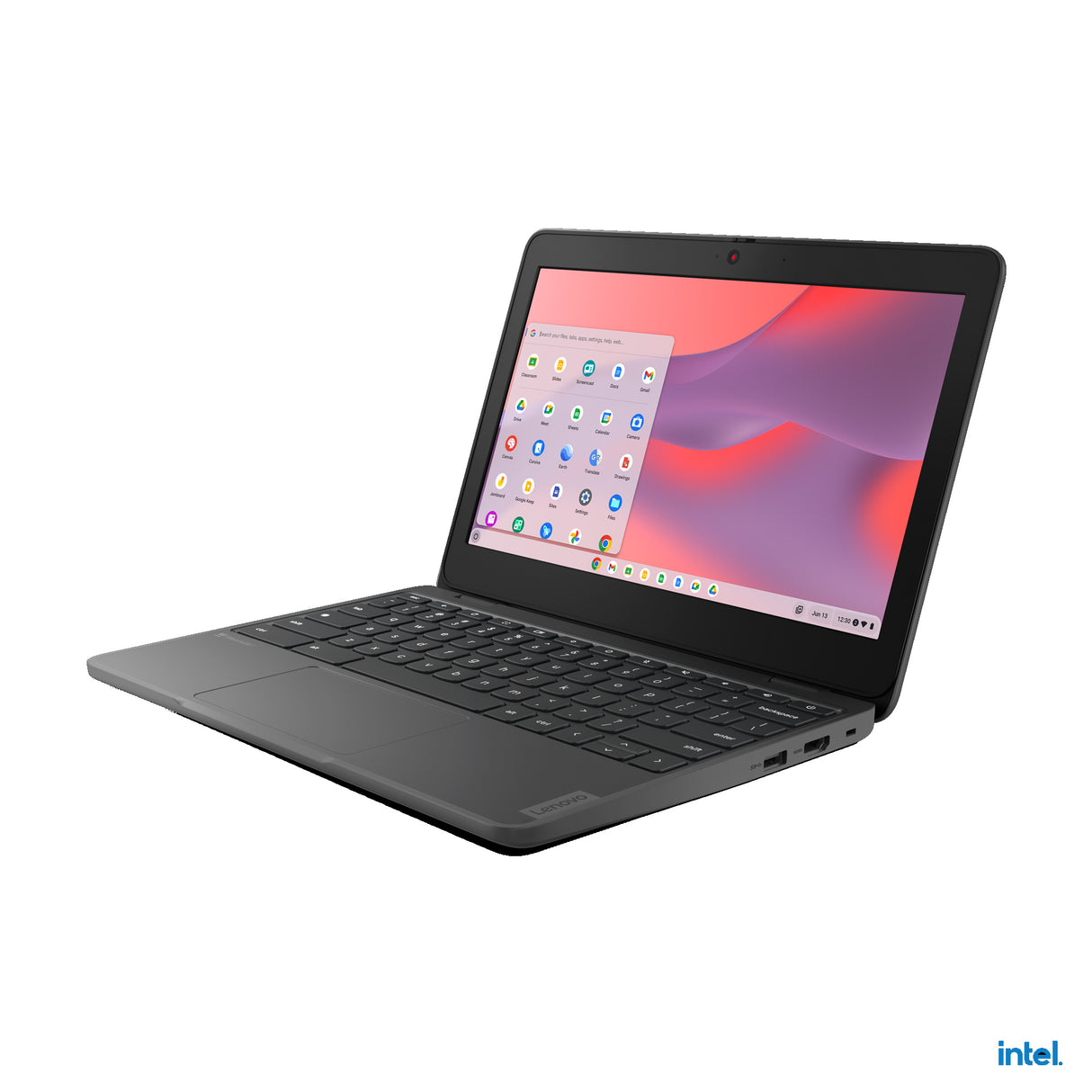Chromebook Lenovo 100e G4 - Intel N 4 Go eMMC 32 Go 11,6 po IPS tactile avec clavier FR-CA