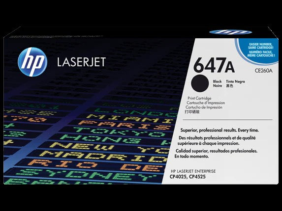 HP 647A toner LaserJet noir authentique
