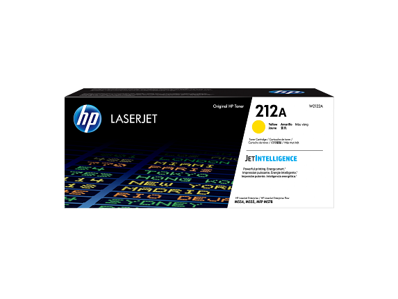HP Cartouche de toner jaune 212A LaserJet authentique