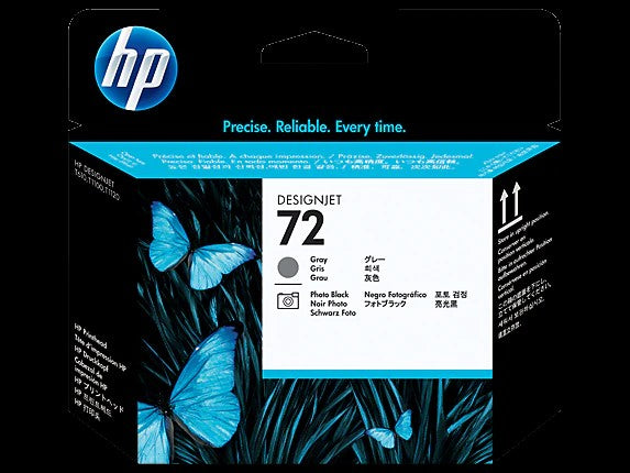 HP 72 têtes d'impression grise et noir photo