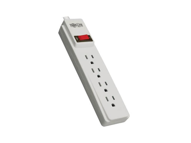 Barre d'alimentation Tripp Lite ‑ 4 prises, 120V, 15A, 10 pi