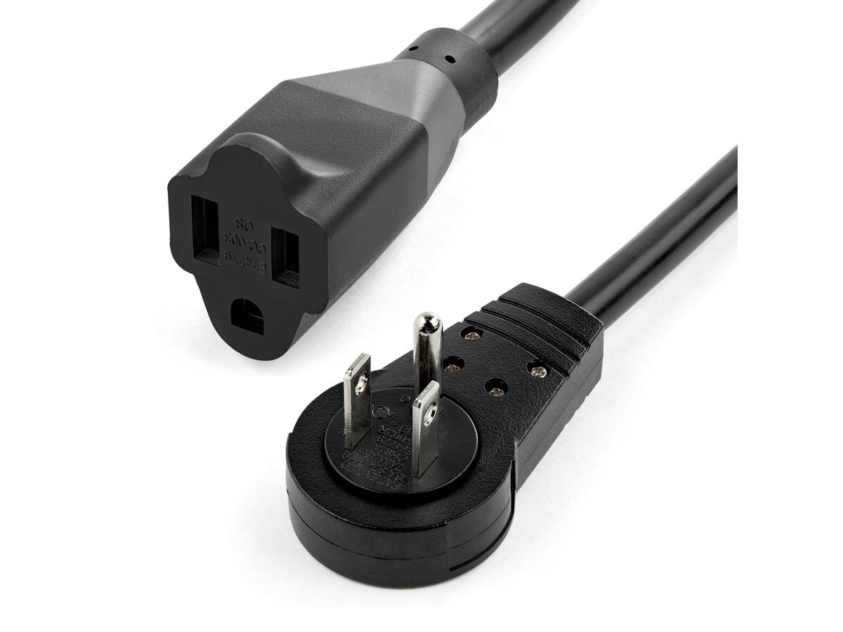 StarTech Power Extension Cord - 360° Swivel Plug, 6 ft