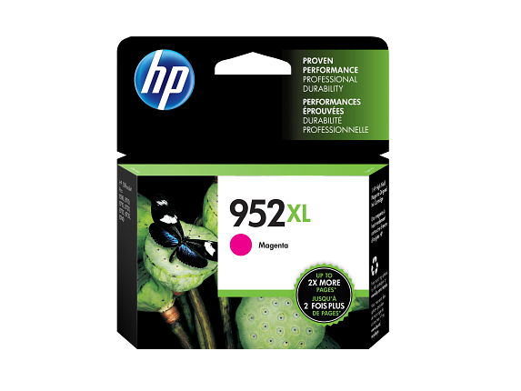 HP 952XL Cartouche d’encre magenta grande capacité authentique