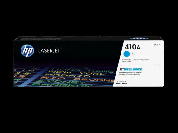 HP 410A toner LaserJet cyan authentique