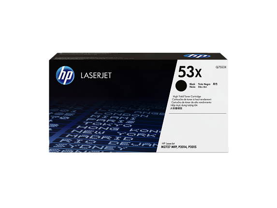 HP 53X toner LaserJet noir grande capacité authentique