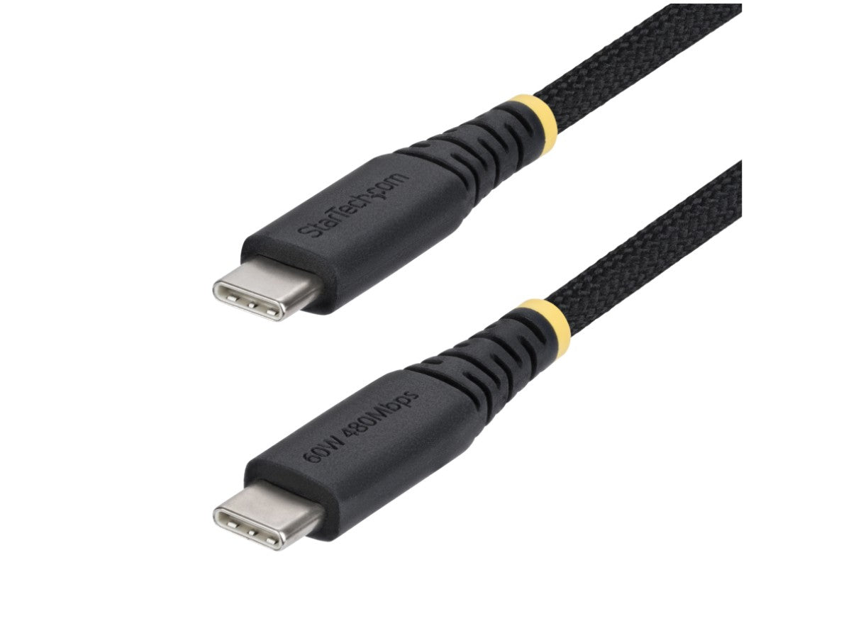 StarTech USB-C Cable - 60W PD Charging, Braided, 3 m (10 ft)