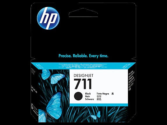 HP 711 cartouche d'encre DesignJet noir, 38 ml