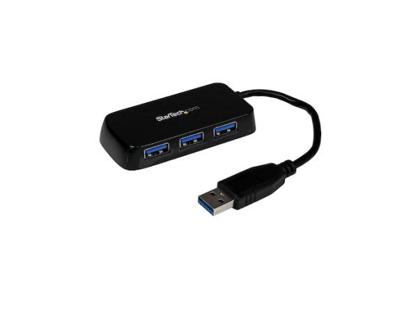 StarTech USB Hub - USB 3.0, 4-Port, Portable