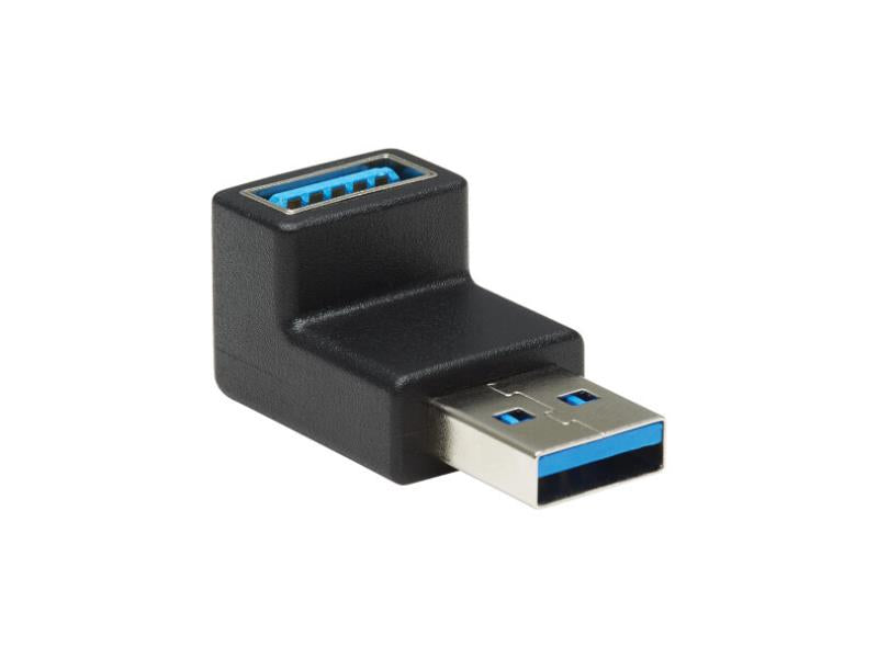 Tripp Lite USB Adapter - USB 3.0 A to A, F/M, Down Angle
