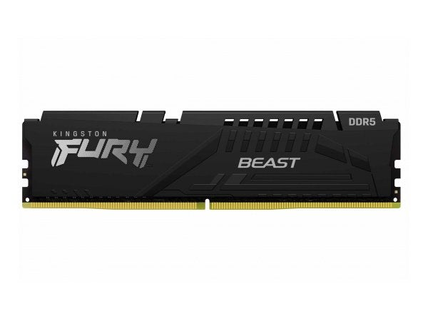 Kingston Fury Beast RAM - 16GB DDR5 5200MT/s, CL40 DIMM, black