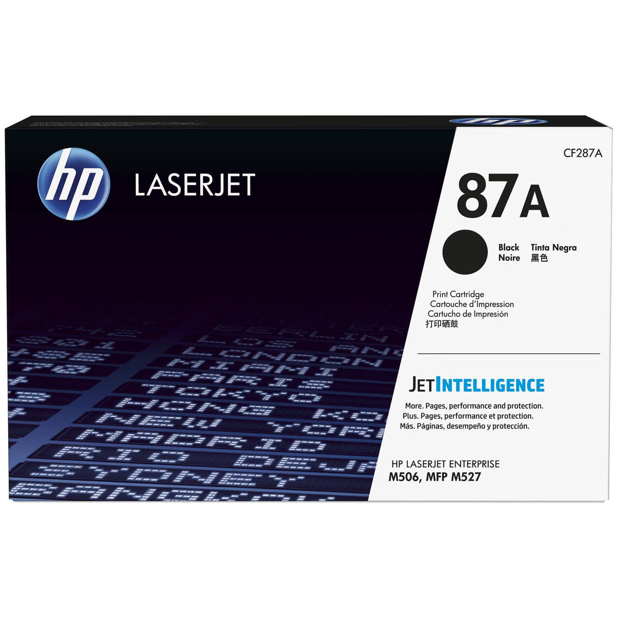 HP 87A toner LaserJet noir authentique