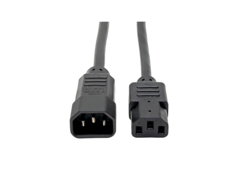 Câble d'alimentation Tripp Lite ‑ C13 vers C14, 10A, 18 AWG, 15 pi