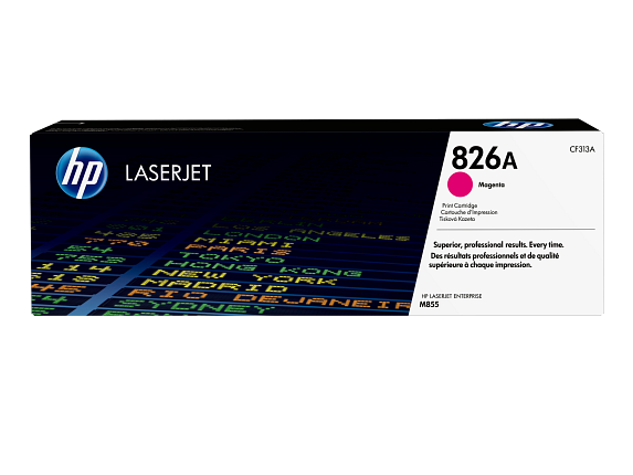 HP Cartouche de toner magenta d'origine LaserJet 826A