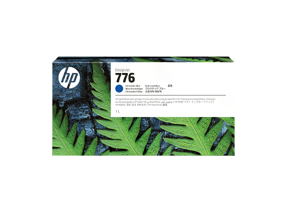 HP 776 Cartouche d’encre bleu chromatique - 1 litre