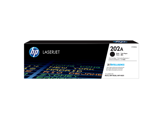 HP Cartouche de toner LaserJet noir authentique 202A Original