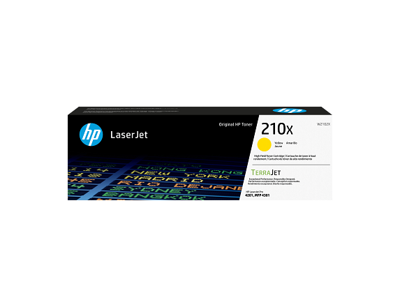HP Toner jaune LaserJet authentique 210X
